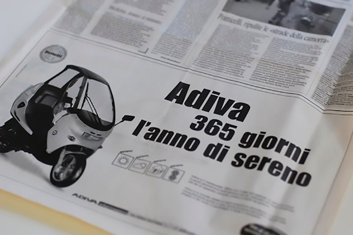Adiva campagna advertising
